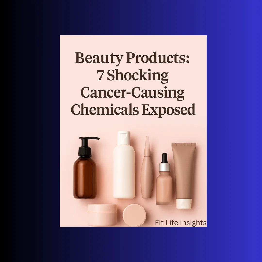 Beauty products containing harmful chemicals